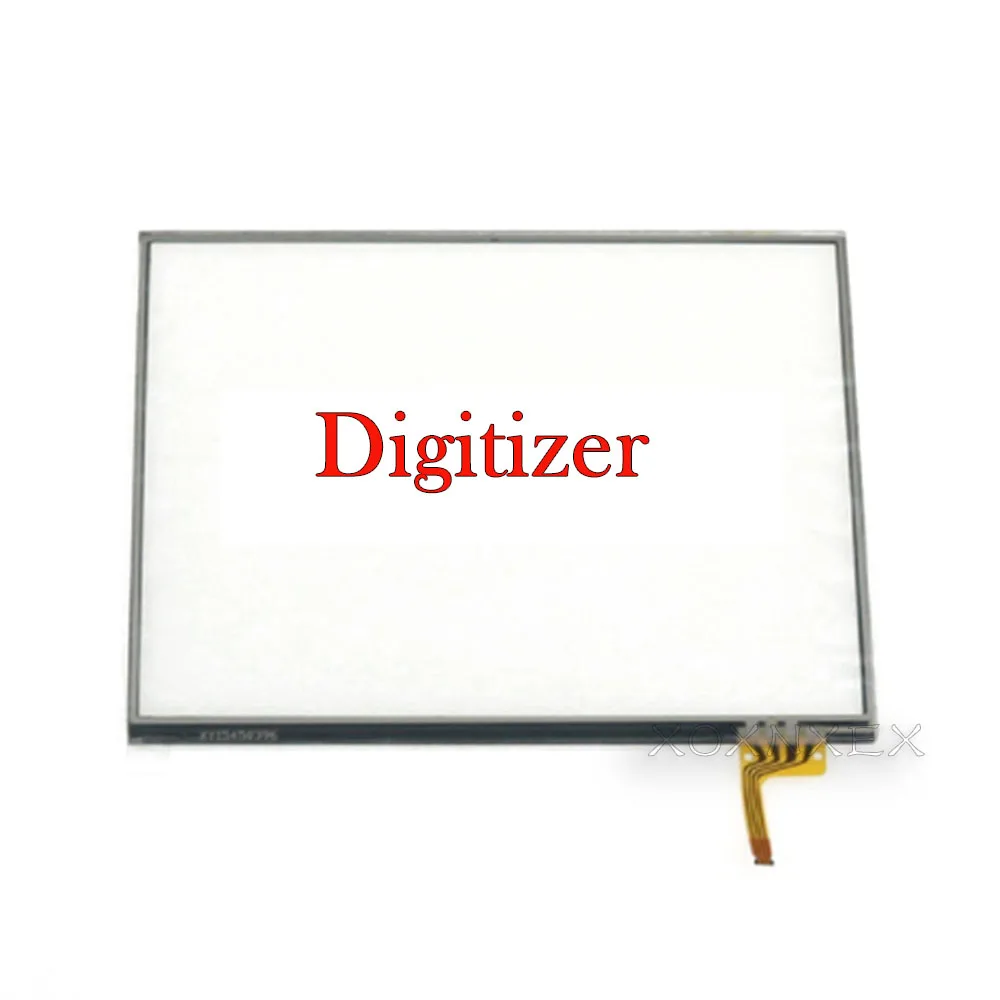 Touch Screen Panel Digitizer Glass Replacement for 3DS XL LL Top Upper & Bottom Lower LCD Display Screen