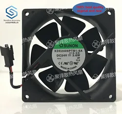 1pcs 100% orignal new KDE2409PTB1-6A 24V 3.6W inverter fan best quality