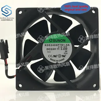 1 pz 100% orignal nuovo KDE2409PTB1-6A 24V 3.6W inverter fan...