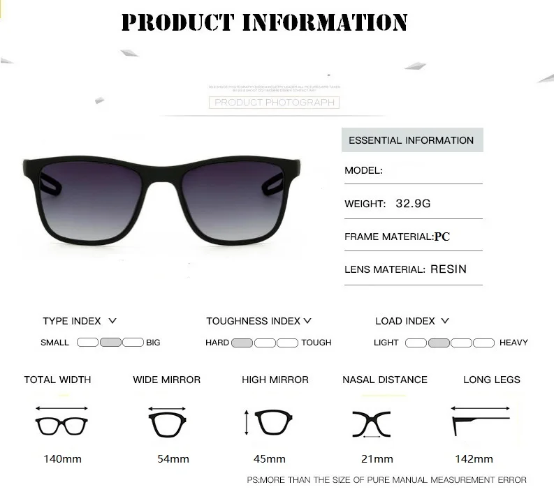 NEW  Fashion  Sunglasses Men Driving Sun Glasses For Men Brand Design High Quality Mirror Eyewear Male