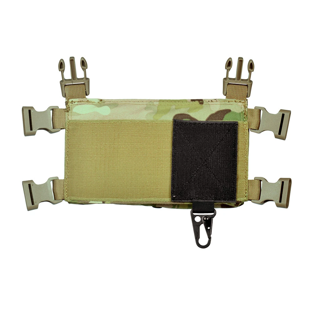 Tactifans Spiritus Micro Mini ต่อสู้ MK3 Chest Rig Hook ใส่ D3 ยุทธวิธีการล่าสัตว์เสื้อกั๊กอุปกรณ์เสริม
