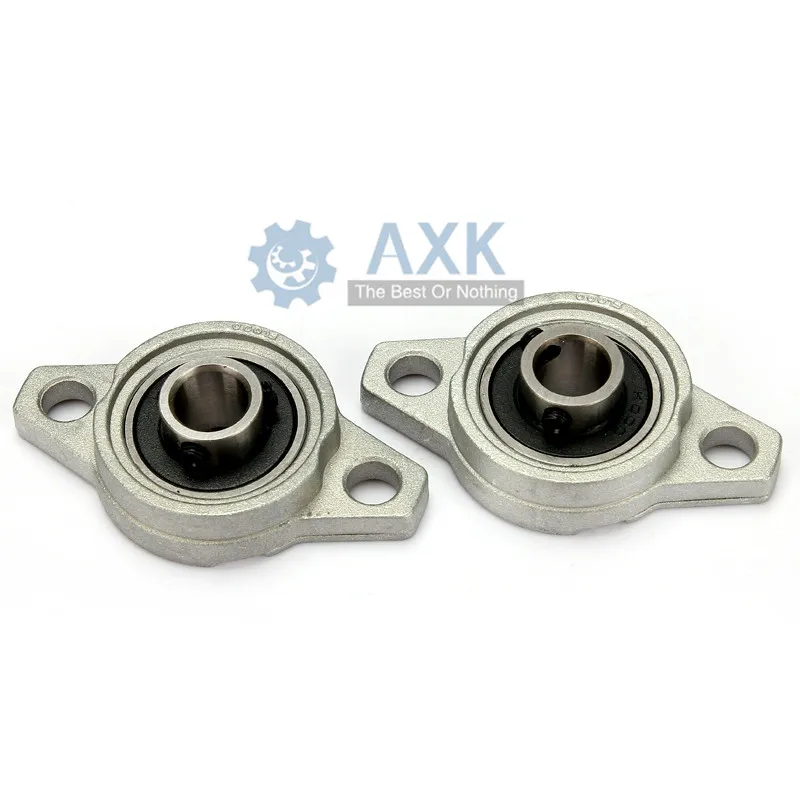 Bearing Shaft Pillow Block Housing Zinc Alloy 10mm Axk 8mm Kfl08 Kp08 Kfl000 Kp000 Kfl001 Kp001 Steel 12mm High Ra 0.05 Mounted