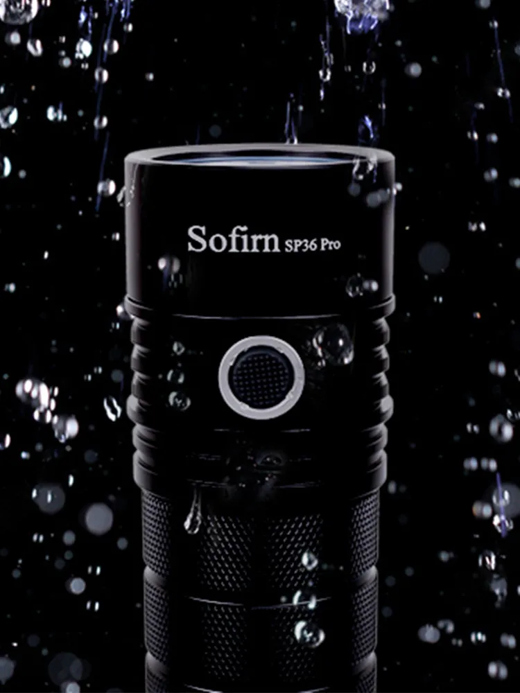 Sofirn SP36 Pro 8000lm krachtige LED-zaklamp 4 * SST40 USB C oplaadbare 18650 zaklamp - afbeelding 2