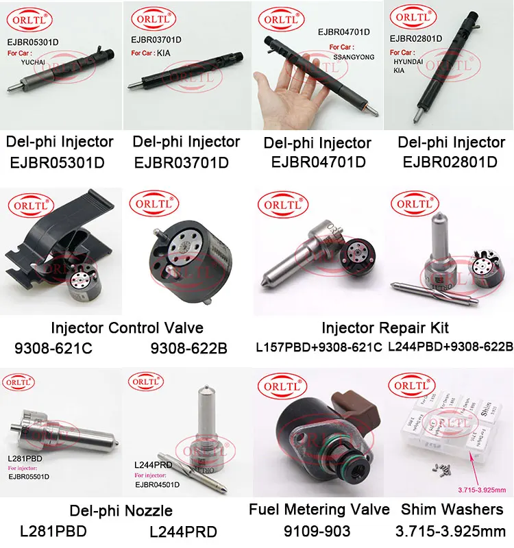 9308-621C 28239294 28382457 Black Coating Common Rail Injector Valve 9308Z621C 28440421 Diesel Valve 621C For Injector