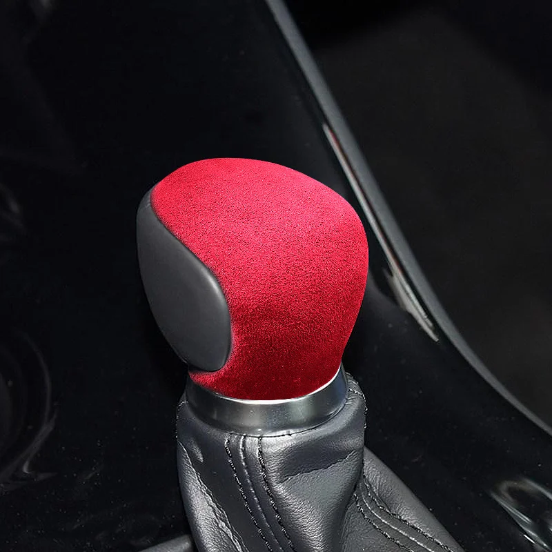 Tcart Handle Trim Cover Car Accessories Automobile Gear Shifter Décorations Parts For Toyota CHR C-hr 2018 2019 2020 2021