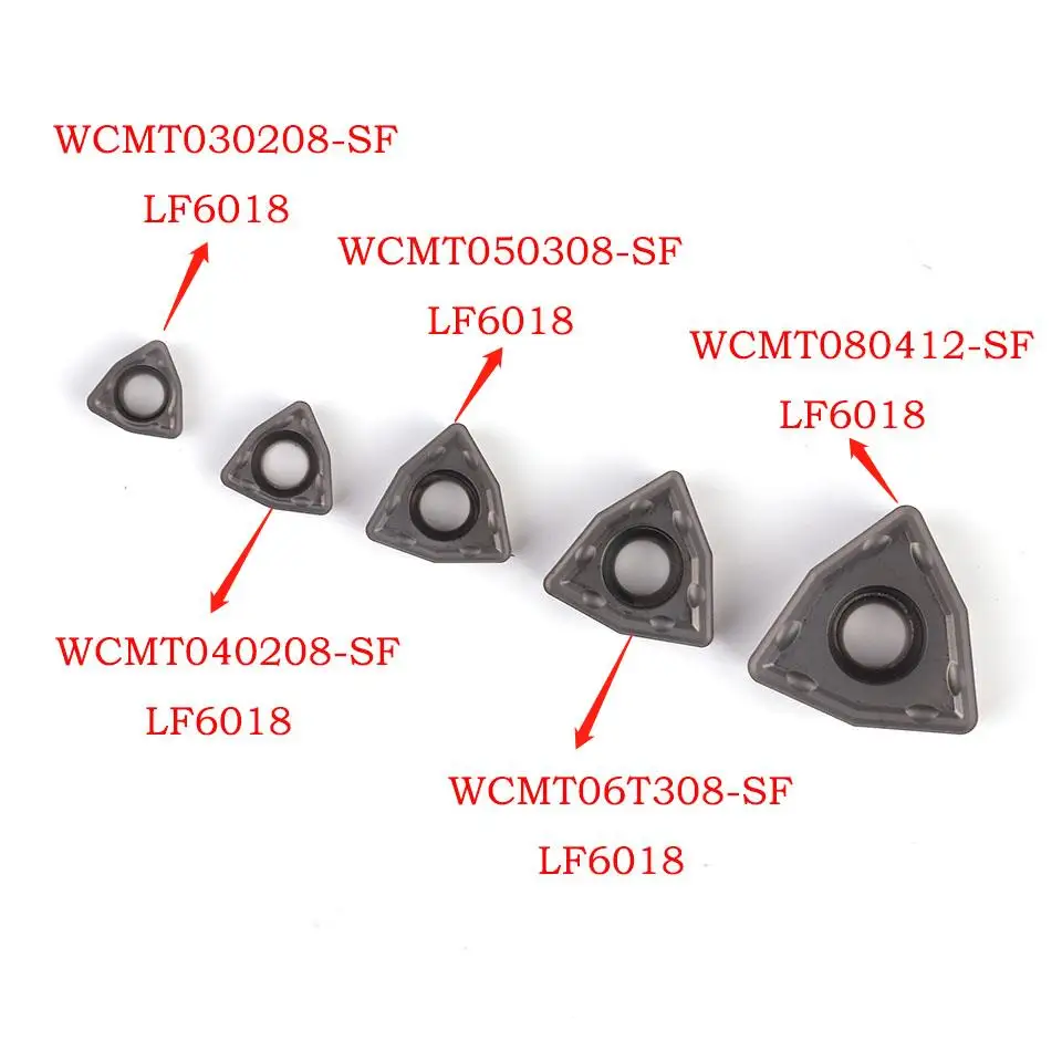 DESKAR WCMX030208 WCMX040208 WCMT050308 WCMT06T30 WCMT080412 SF LF6018U drill blade CNC carbide blade for stainless steel