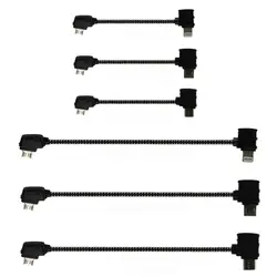 For DJI Mavic2/Mini//MiniSE Air Pro Control Micro USB to Phone Tablet Transmission Wire Android MicroUSB Type-C IOS Cable