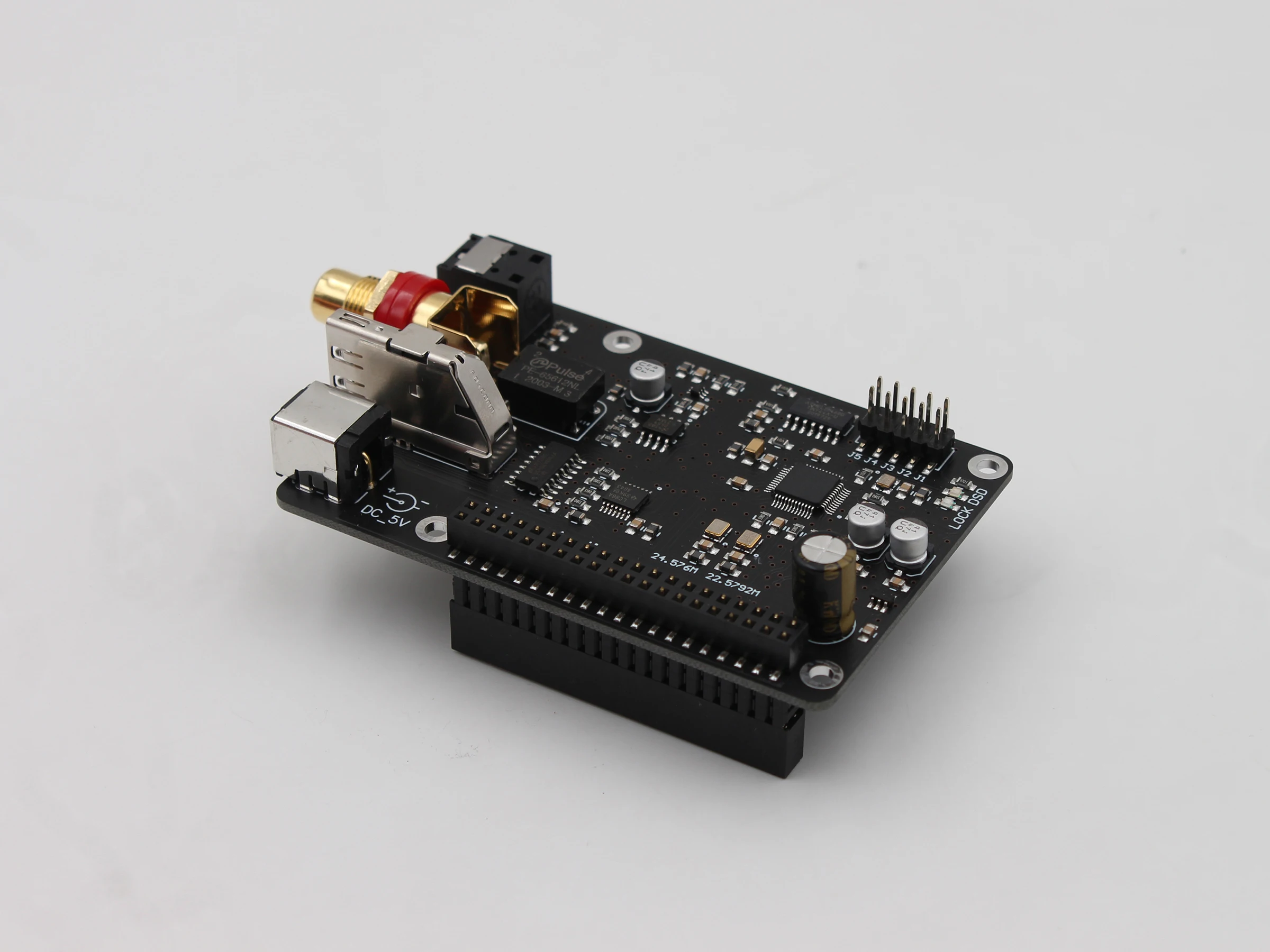 R19 Raspberry Pi Pi4 3B 4B HIFI digital broadcast webcast optical fiber coaxial I2S 384K DSD512