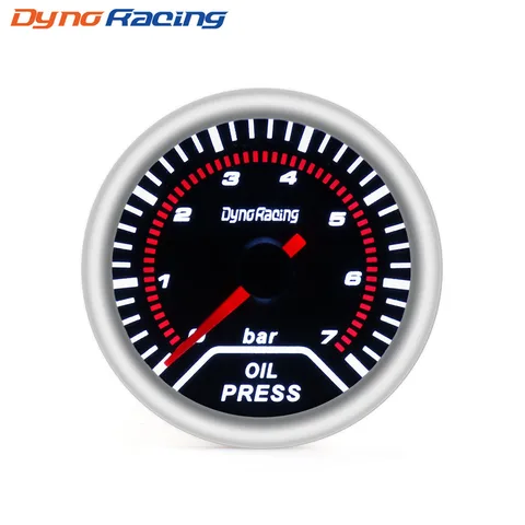 Манометр Dynoracing Масло 2 "52 мм Манометр масла с датчиком 0-7 бар Автомобильный счетчик BX 101949