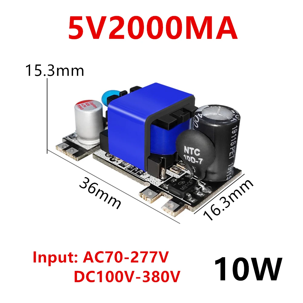 AC-DC 5V 700mA 12V 450mA 9V 500mA 3,5W Präzisions-Abwärtswandler AC 220V zu 5V DC Step-Down-Transformator Netzteilmodul – Detail 16