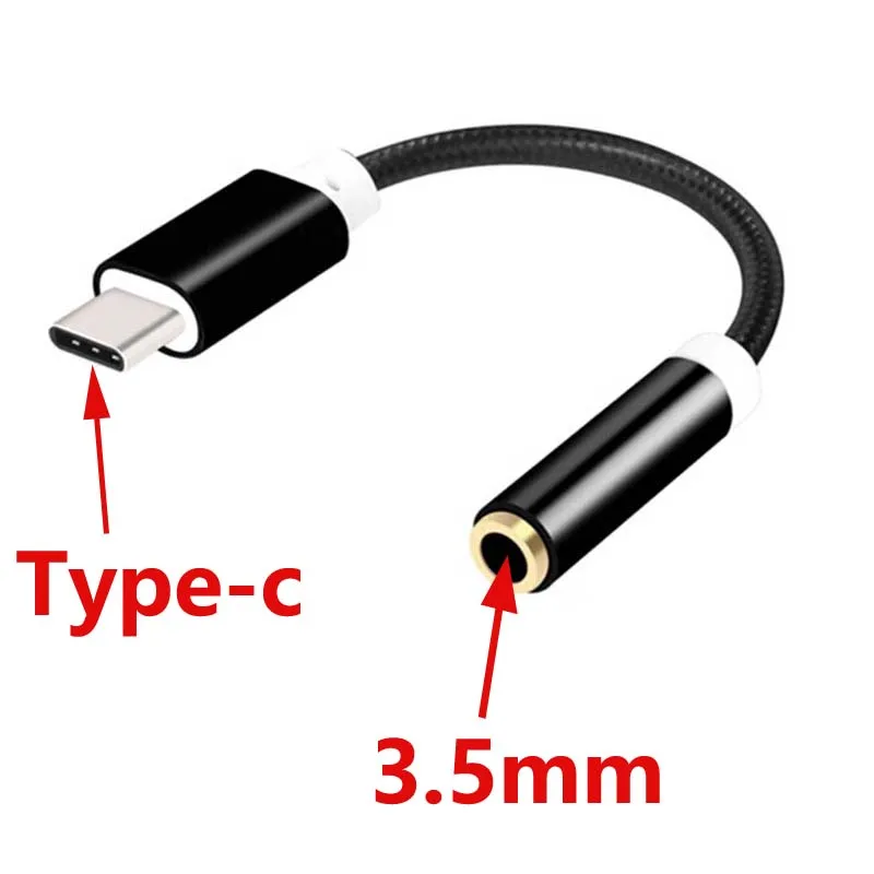 Adaptateur type-c à 3.5mm max2, prise casque, câble Audio AUX, pour téléphone intelligent Nokia Xiaomi Huawei Type C