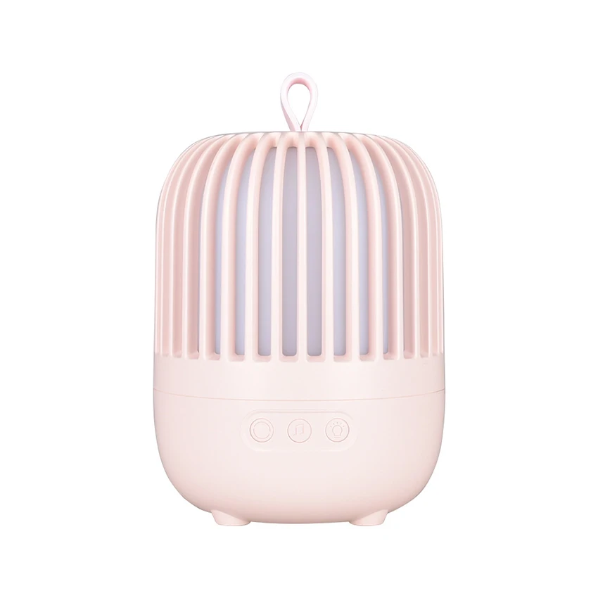 Lampada di proiezione romantica lampada da tavolo rotante proiettore decorazione luce notturna, lettore musicale per camera da letto per bambini, rosa, bianco