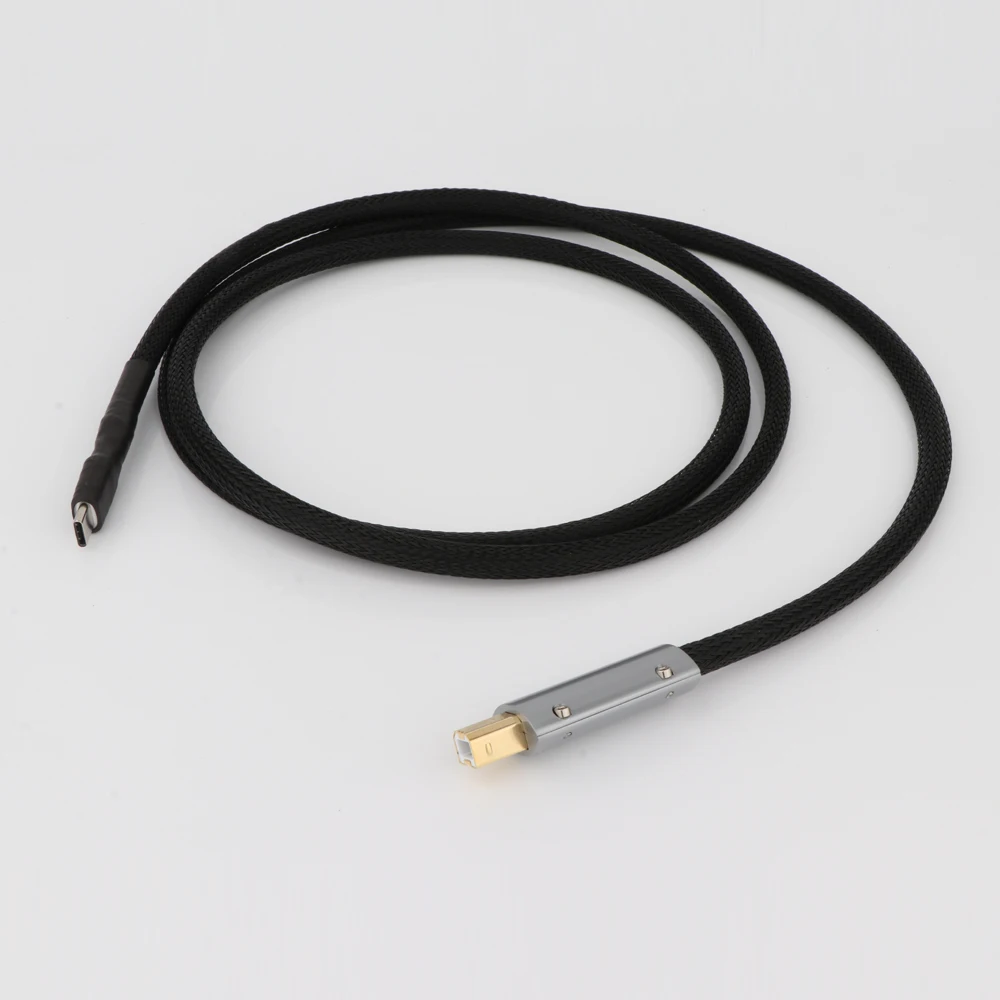 Monosaudio-Cable USB B para impresora Canon, Epson, HP, Samsung, escáner, 5M