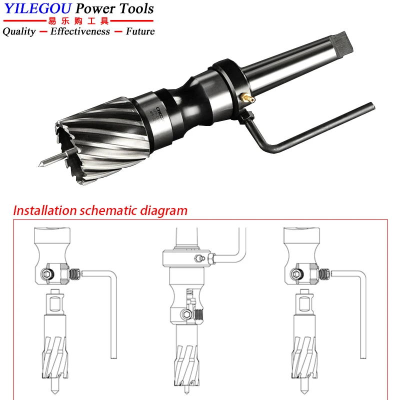 Morse Taper Arbor MT2, MT3 For 3/4\