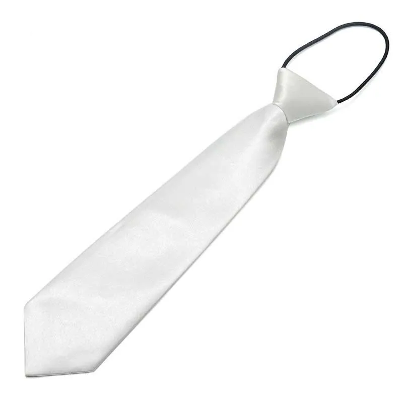 Kid Boy Solid Classic Neck Tie, Wedding Party Gift