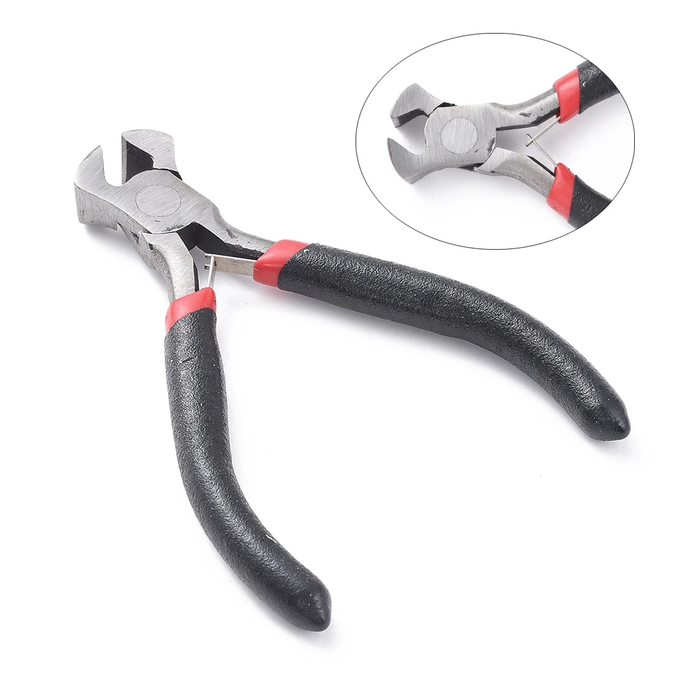 1pc 10.5cm Long Carbon-Hardened Steel End Polishing Cutting /End Nipper Jewelry Plier Tool Cutter for Handling Soft Metal Wire