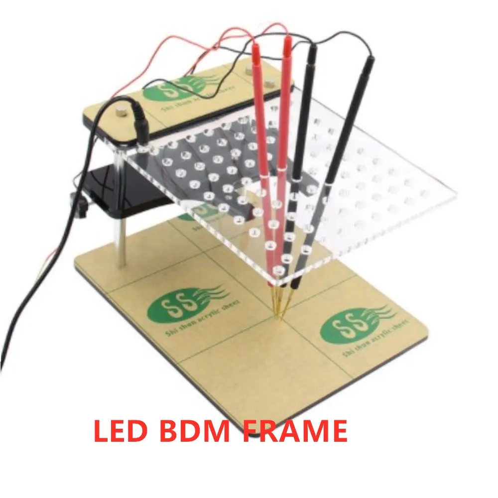 LED BDM Frame adpater for ktag/FGtech V54 BDM100 BDM 22pcs Adapter Probe ECU Programmer ECU Chip Tuning Flasher Tester