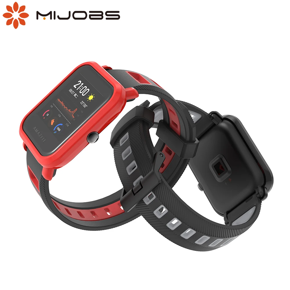 For Amazfit GTS Strap for Amazfit Bip Silicone Wrist Bracelet for Huami Amazfit Smart Wristbands Replacement Accessories 20/22mm