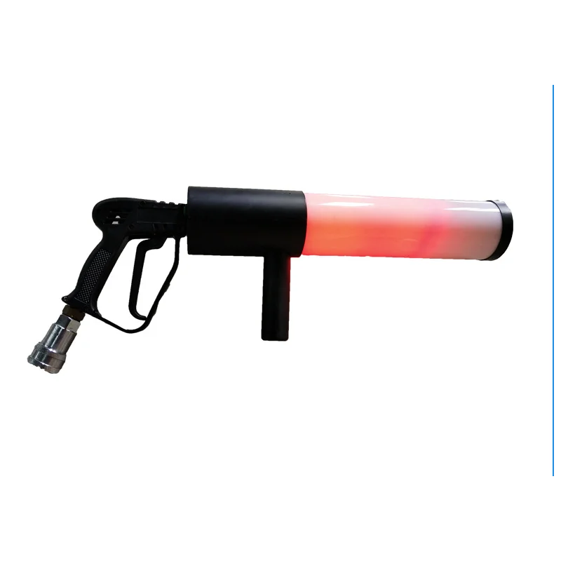 Hot Sale Carbon Dioxide Gas Column Gun With RGB Leds For Disco Dj Pun Wedding Party LED Effect Equipment LED CO2 DJ Gas Gun