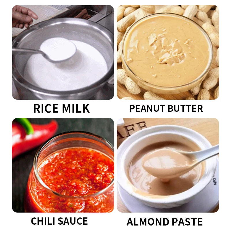 40 kg/h refinador comercial máquina de leite de arroz aço inoxidável máquina de leite de soja automática pequena máquina de leite de arroz