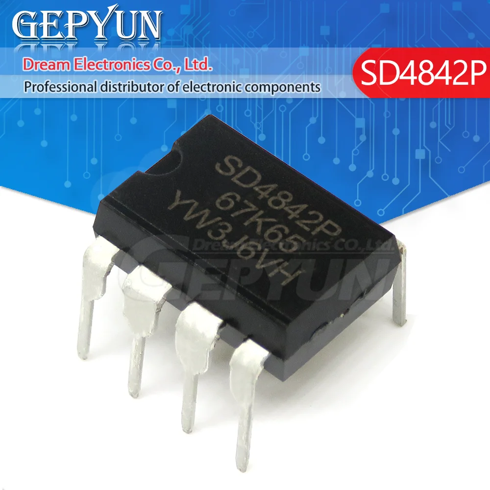 Chip de conmutación SD4842P DIP-8, nuevo y Original IC, 10 Uds.