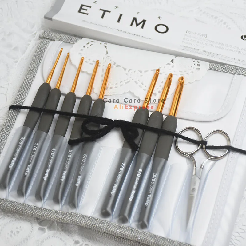 Original Tulip Crochet Needle Hooks Set Crochet Tulip Needle Knitting Needles Set Of Hooks Knitting Pro Knit Hook Knitting Kit