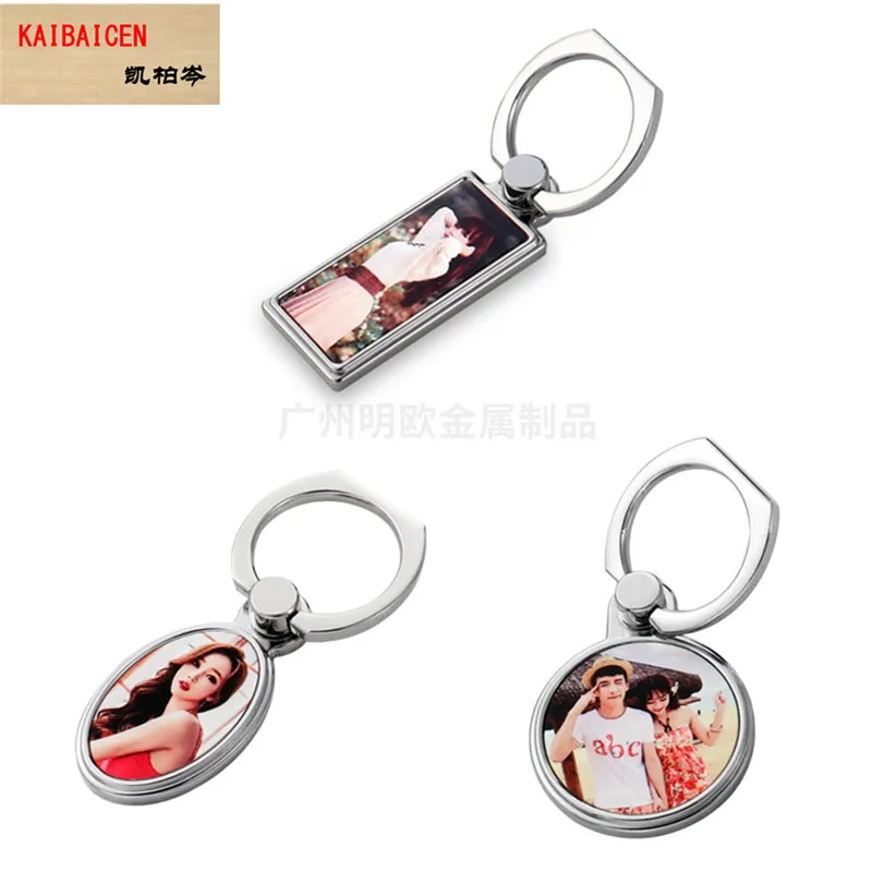 

200pcs/Lot Metal Finger Ring Mobile Phone Smartphone Stand Holder for Sublimation INk Transfer Metal Phone Stand Universal