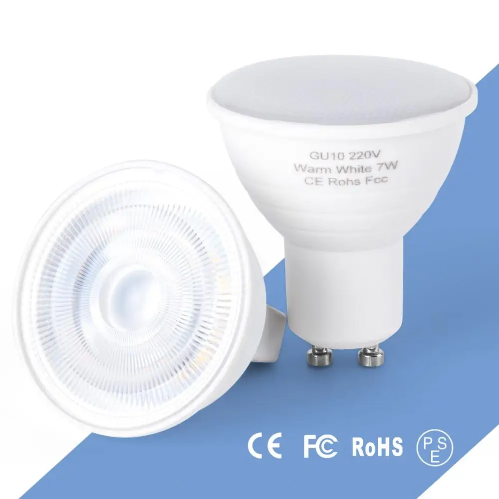 LED Bulb GU10 LED Light 220V SMD 2835 MR16 Spotlight Bombilla LED 220V 5W 7W Bulb Warm White Cold White Lampada LED Lamp