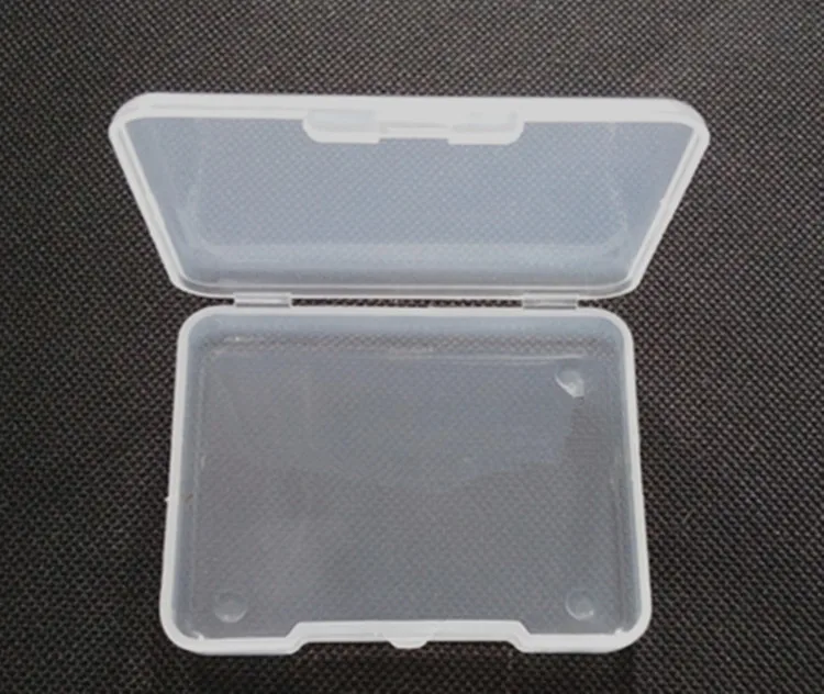 10PCS/lot Rectangle Transparent Small Plastic Boxes Earplugs Beads Storage Case Container DIY Supplies