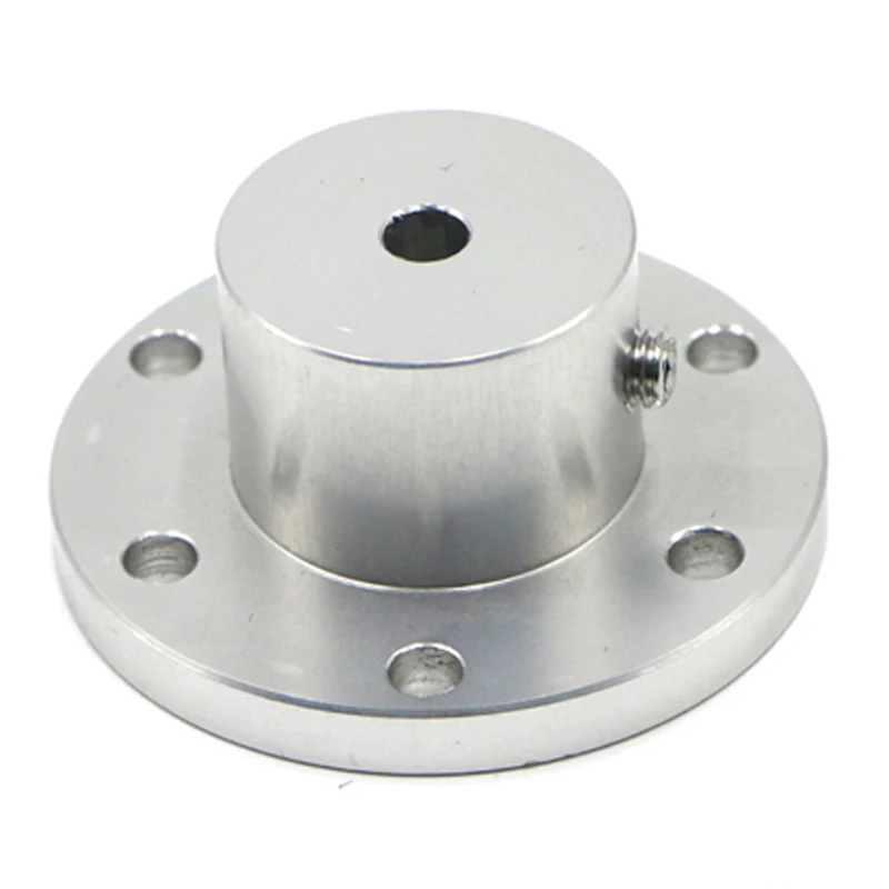 Flange Coupling /Internal Diameter 5/6/8mm Optional /High Strength Aluminum Alloy Omnidirectional Wheel Flange