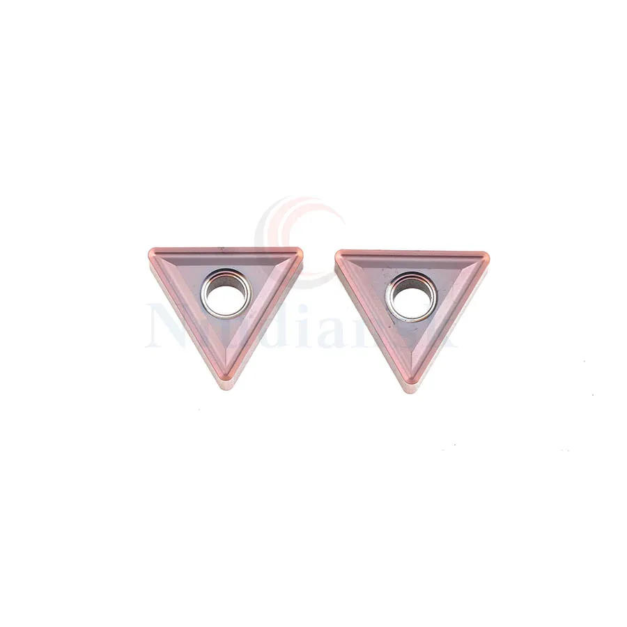 Imagem -02 - Ferramenta de Rotação Externa de Alta Dureza para Torno Cnc Inserções de Corte de Carboneto para Torno Modelo Lf6018 Tnmg160408-ms Lf6018
