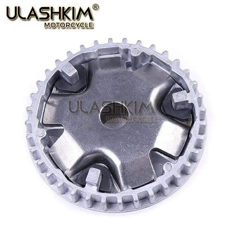 Motorcycle ATV Moped Scooter Clutch Variator Drive Pulley Assembly For HJ100T/2/3/7/7C/7D