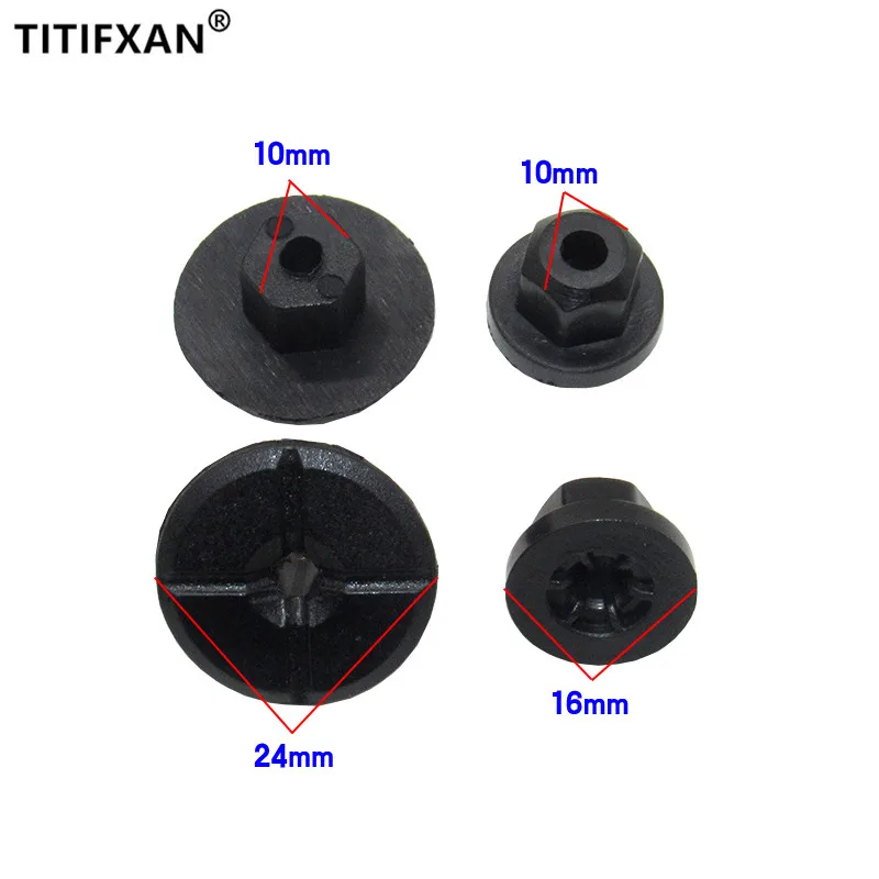 Car Fender Wheel Arch Self-tapping Screws Nut Plastic Fasteners Clips For BMW 1 3 5 7 Series