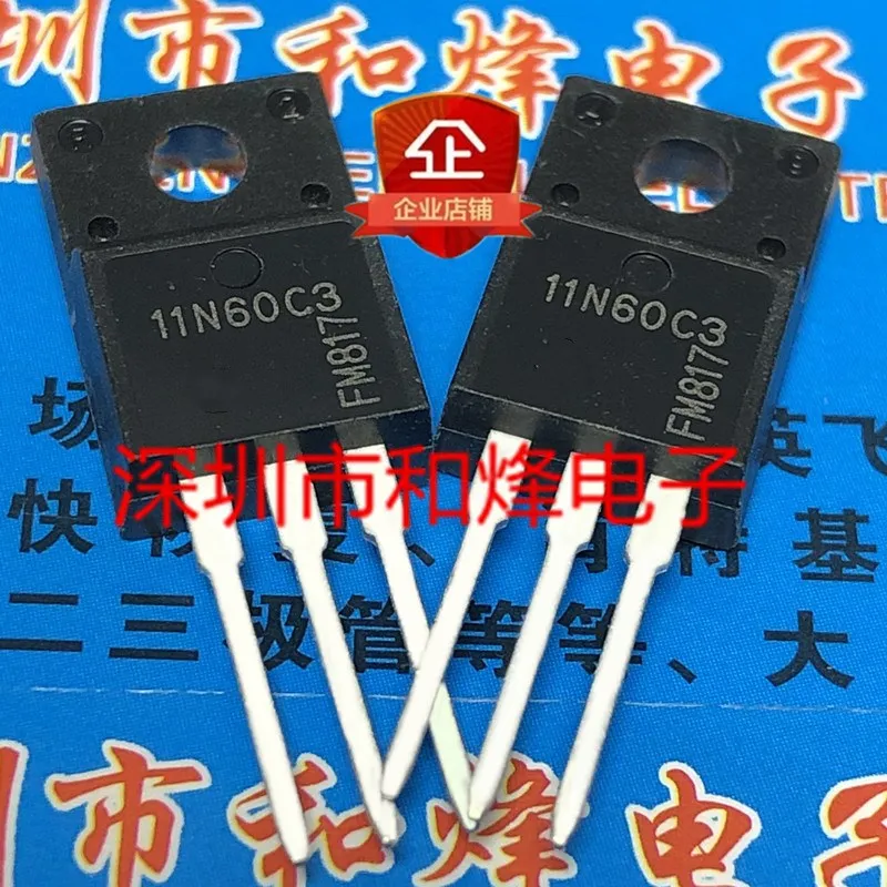 Original 10Pcs/SPA11N60C3 11N60C3 TO-220F 650V 11A