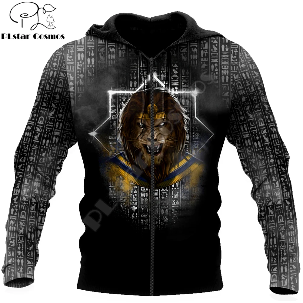 

The Gods of Egypt - Maahes 3D Printing Autumn Fashion Men Hoodie Unisex Hooded Sweatshirt Street Casual Jacket Tracksuit DW716