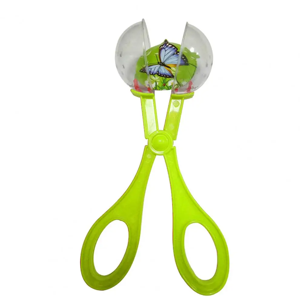 Kids Insect Catcher Toy Scissors Shape Bug Tongs Catch Clamp Outdoor Toys игрушки для детей