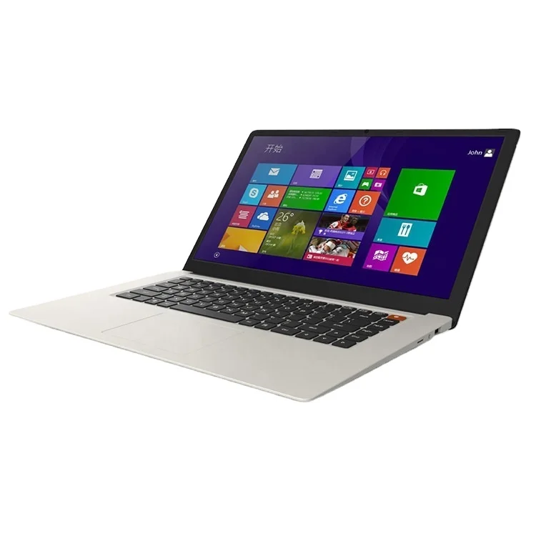 

Laptop 15.6 Inch 8G RAM 128GB SSD Portable Ultra-Thin Laptop Quad Core HD Notebook EU Plug