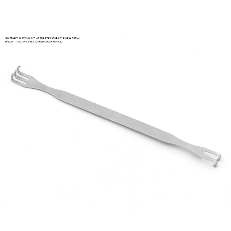 

Nasal plastic pull hook Nasal guide Stainless steel double-headed self-help hook Eye bags Long handle ring hook