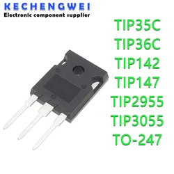 5 piezas TIP35C TIP36C TIP142 TIP147 TIP2955 TIP3055 TO-247 TO247 Chipset IC nuevo y Original