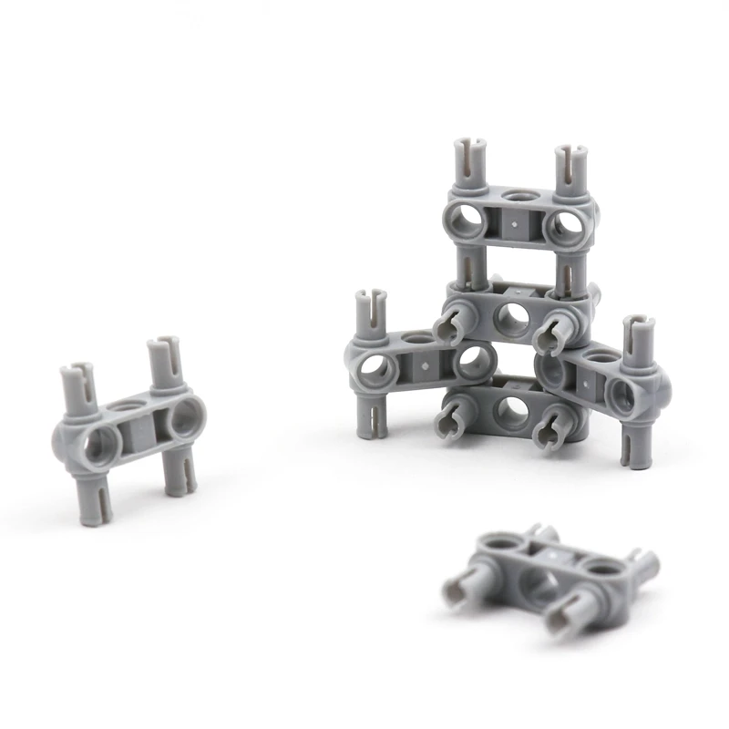 Piezas técnicas de 48989 Pines, conector Perpendicular de 3L con 4 pines, bloques de construcción, accesorios de tanque MOC, juguetes educativos