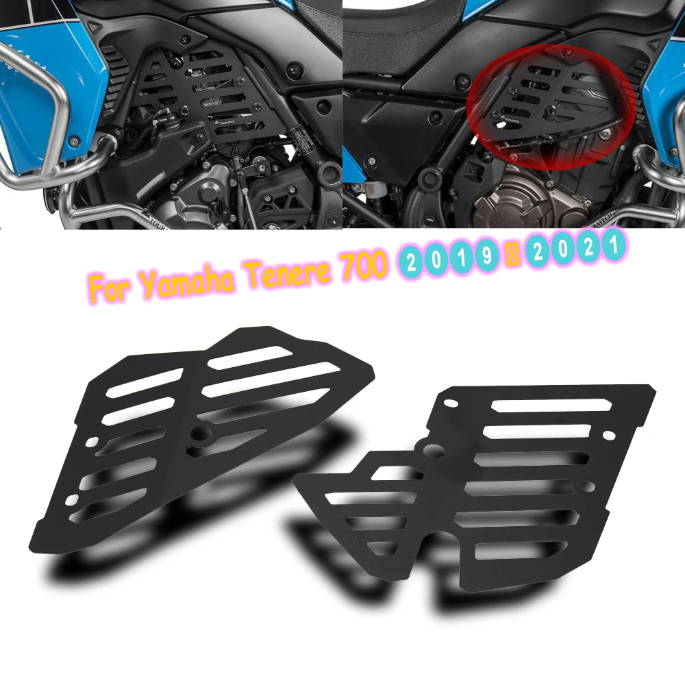 

For Yamaha Tenere 700 2019-2021 NEW Motorcycle Accessories Engine Guard Cover protector Crap Flap Set