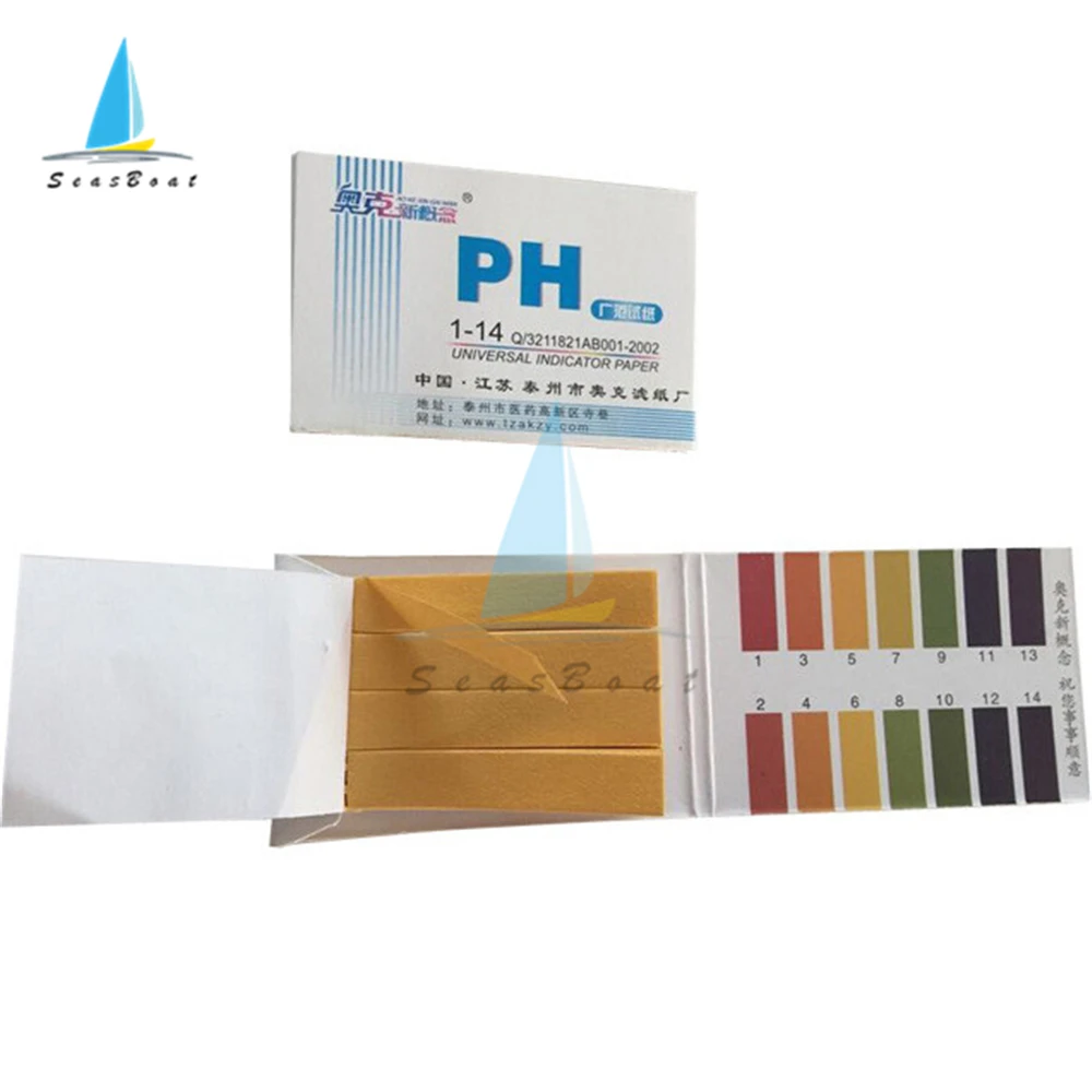 80 Strips/pack PH Test Strips Full PH Meter PH Controller 1-14st Indicator Litmus Tester Paper Water Soilsting Kit