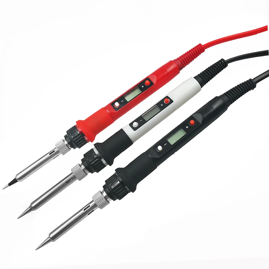 80W digital LCD display soldering iron Temperature Adjustable Electric Soldering station  welding Tool 180-480C