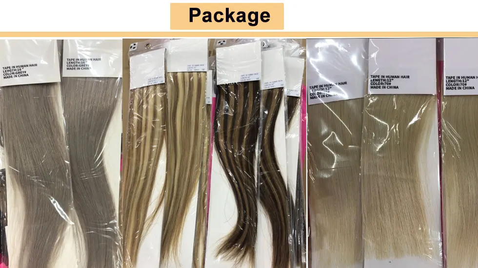 SEGO 2,5 g/Stück, gerade Tape-In-Haarverlängerungen, Echthaar, Skin Weft Tape Hair, nahtlos, unsichtbar, doppelseitiges Klebeband, 20 Stück – Detail 29