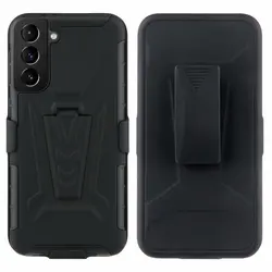 ShockProof Heavy Duty Armour Tough Stand Case With Belt Clip For Samsung Galaxy S21 Ultra/S21+ Plus