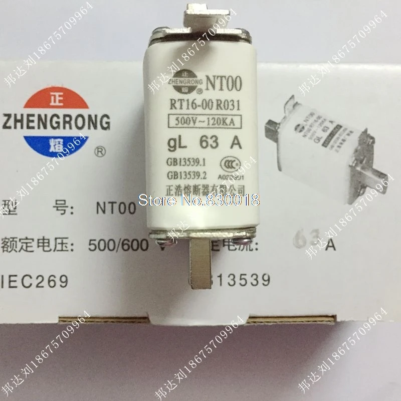 Masahiro Is Melting RT16-00 NT00 20A 25A 32A 40A 50A 63A 80A 100A 125A 160A ntoo Fuse-10pcs/lot