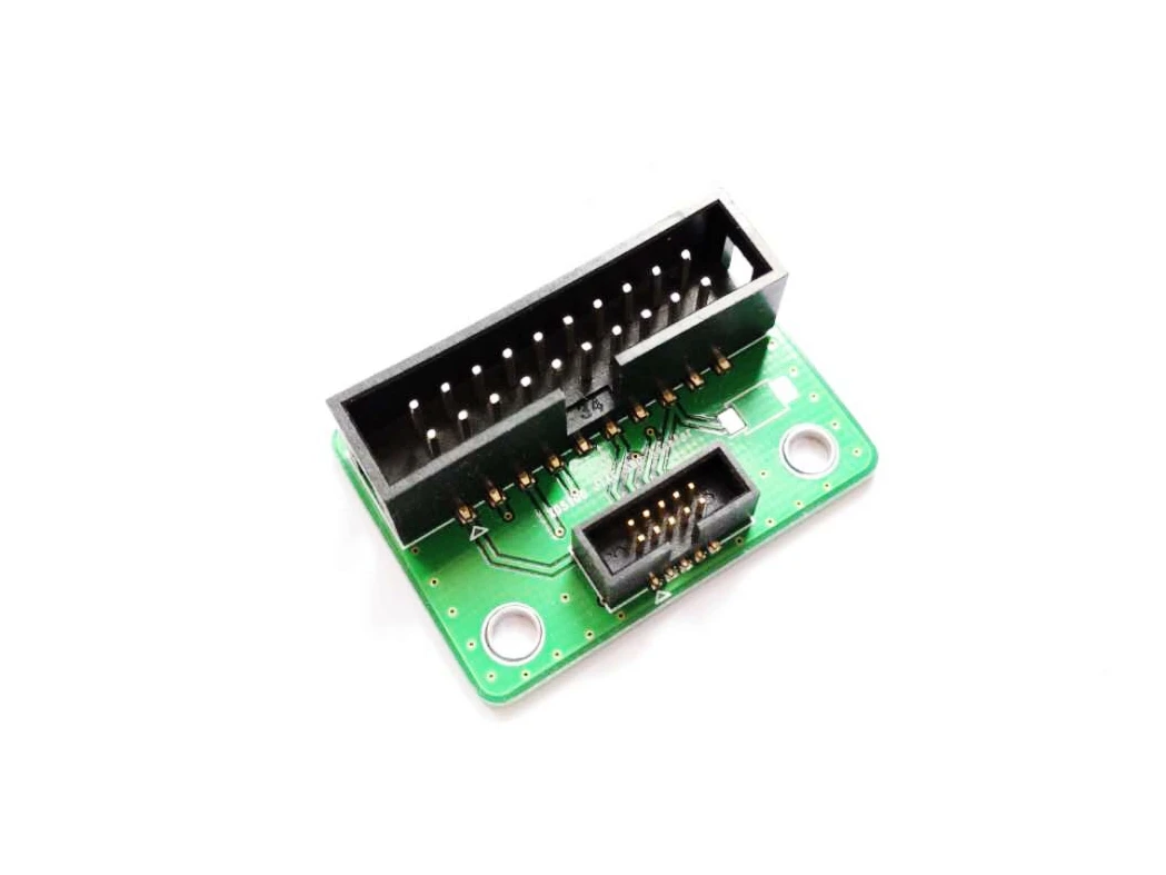 

20-pin 2.54 pitch XDS100 JTAG to 10-pin 1.27mm pitch SWD