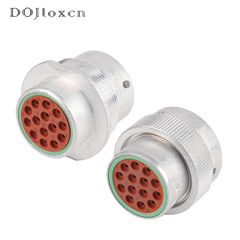 

1 Set 14 Pin DEUTSCH Male Female Wiring Connector Socket Plug HD34-18-14PE HD34-18-14PN HD36-18-14SN HD36-18-14SE Metal Material