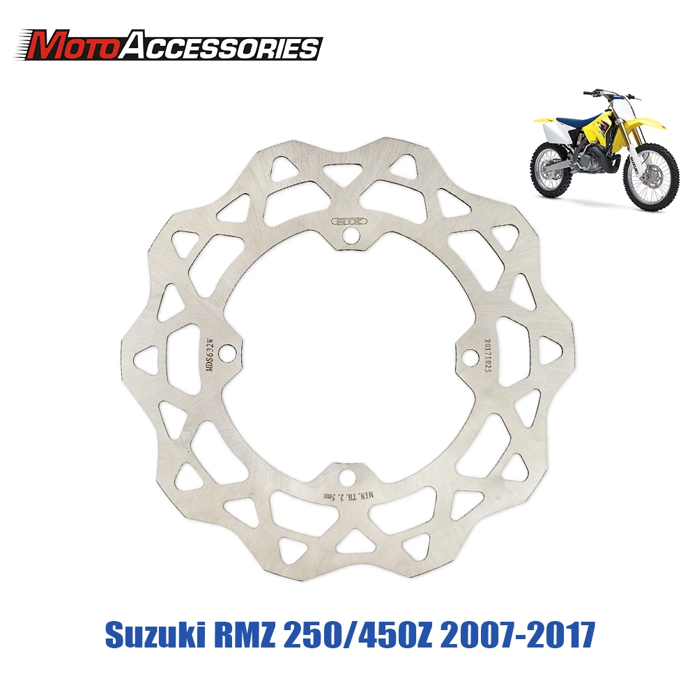 

For Suzuki RMZ250 2007-2018 RMX450Z 2010-2017 Brake Disc Rotor Rear MTX Offroad Motocross Braking MDS05050 Motorcycle Parts