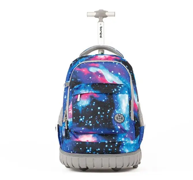 Travel Trolley backpack bags for teenagers 18 inch School Rolling backpack bag kids School backpack On wheels Wheeled backpack
